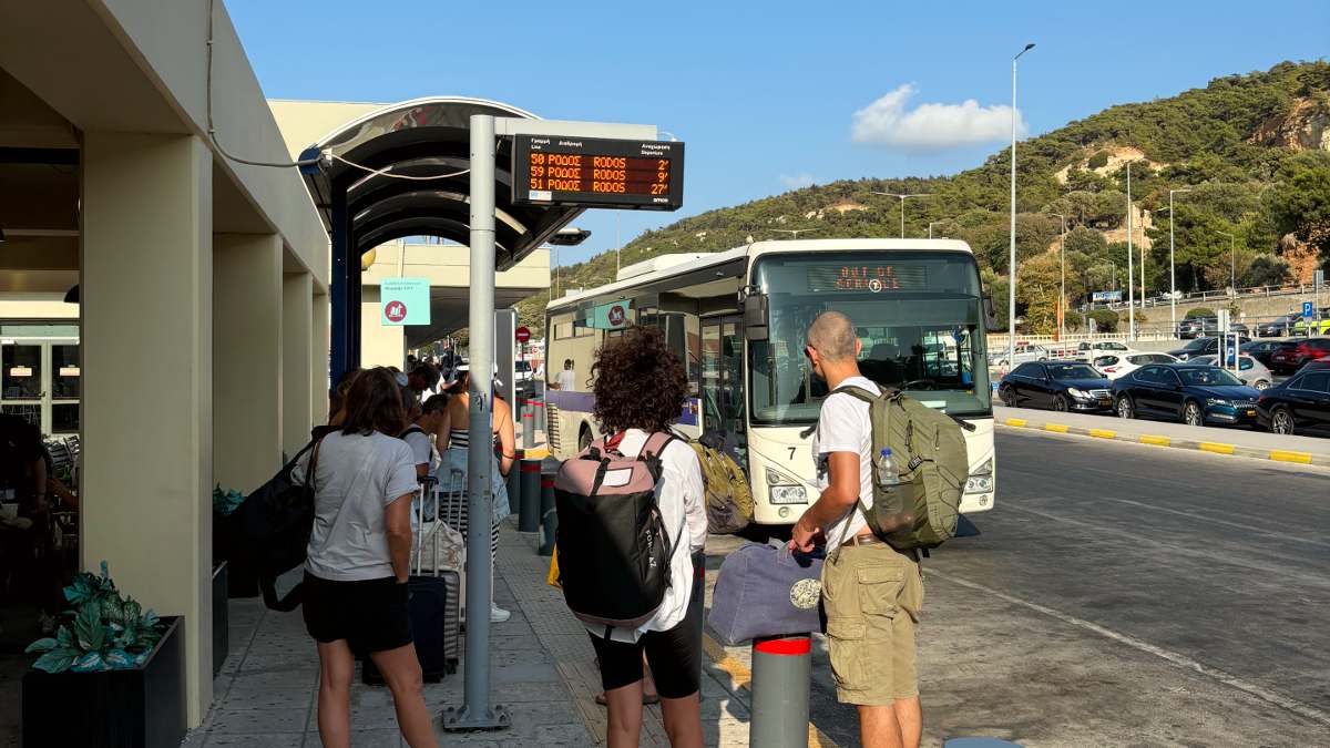 Bus aeroporto Rodi centro