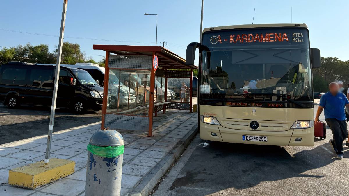 Kos aeroporto fermata bus